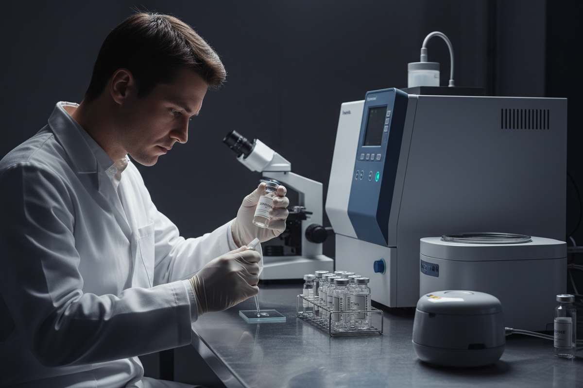 BD Peptides Lab - White Label Vials